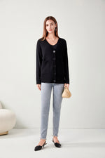 PAIGE MERINO WOOL BLEND CARDIGAN