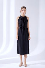 CLAUDETTE CUPRO LONG DRESS