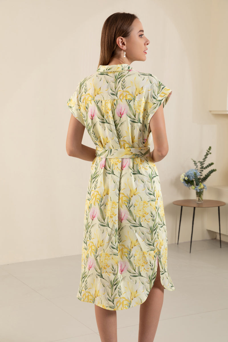 DESIREE FLORAL LONG DRESS