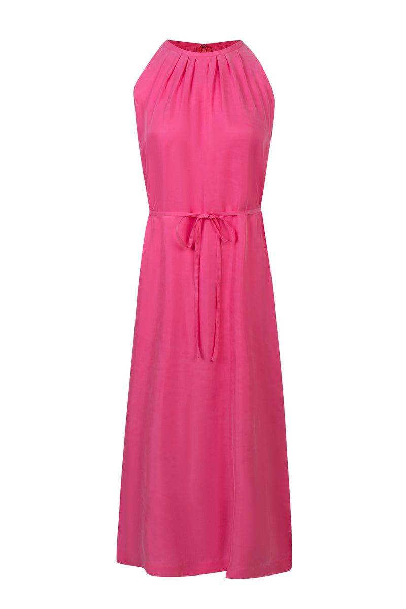 CLAUDETTE CUPRO LONG DRESS