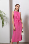 CLAUDETTE CUPRO LONG DRESS