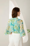 BRIELLE SILK BLOUSE