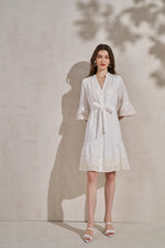 RAVEN LINEN SHORT DRESS