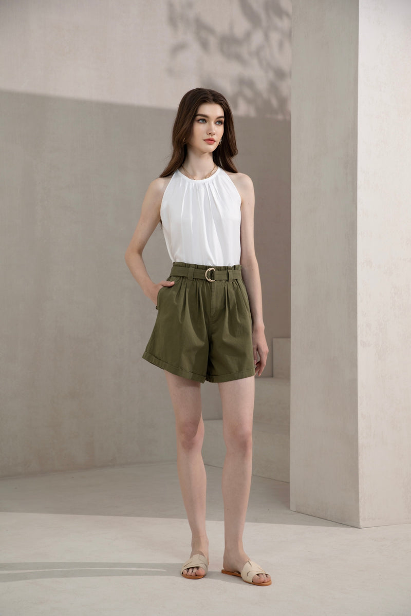 ELETTRA TENCEL/COTTON SHORTS