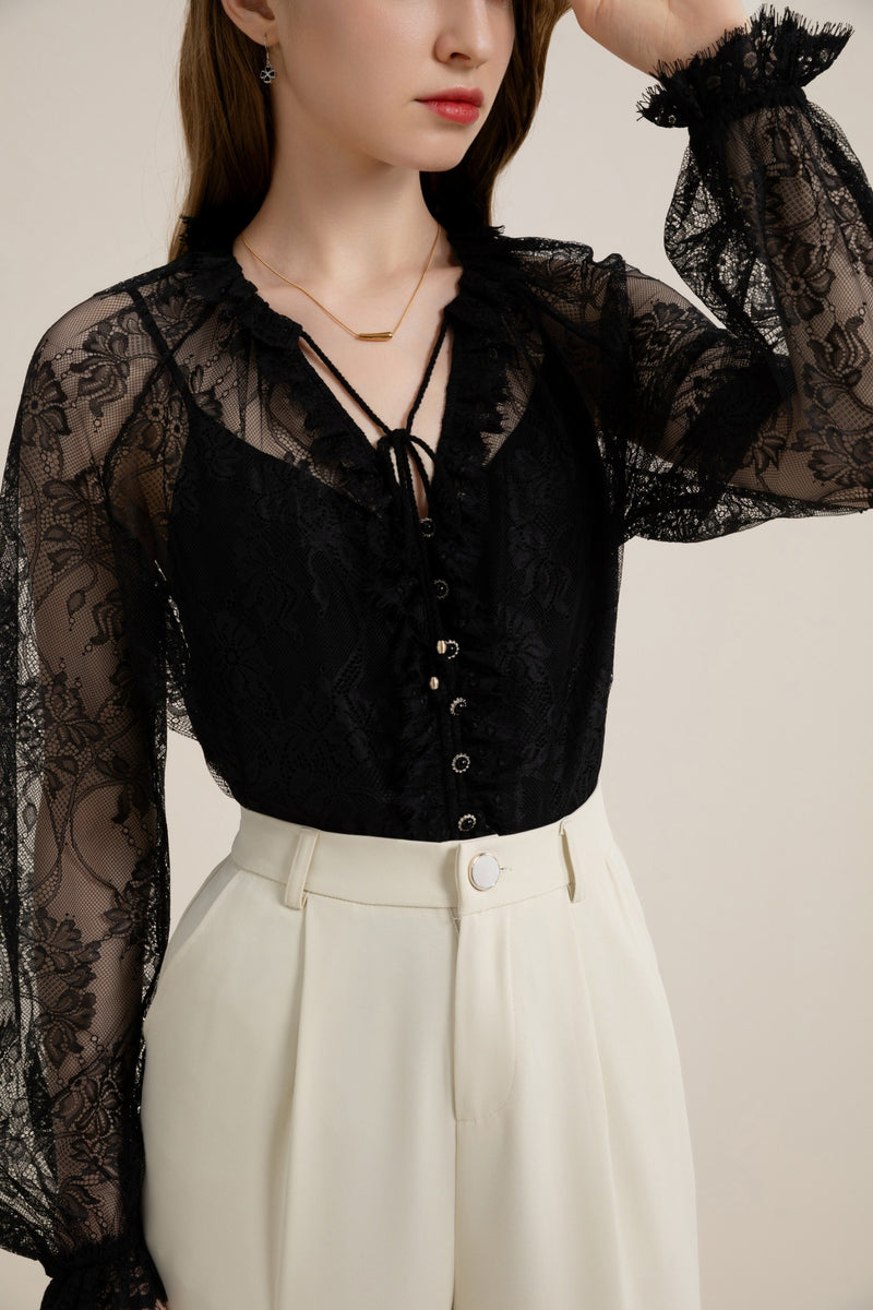 ALEXI LACE BLOUSE