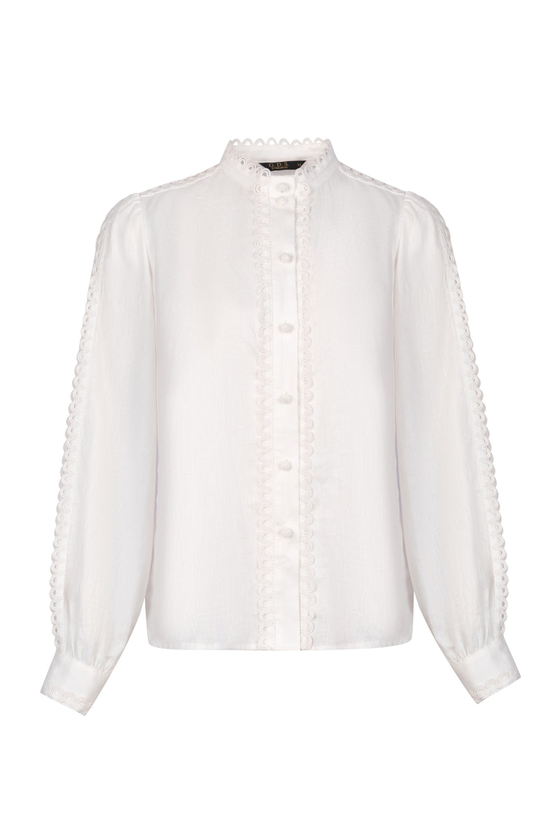 ANGELICA LINEN BLOUSE