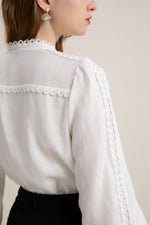 ANGELICA LINEN BLOUSE