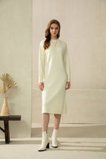 TEAGAN MERINO WOOL LONG DRESS