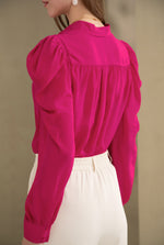 PEONY SILK BLOUSE