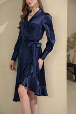 CECILE SILK DRESS