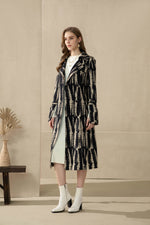 ISAIA TENCEL LONG COAT