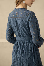 CLARISSE EMBROIDERED DRESS