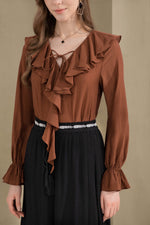 VALENTINE TENCEL BLOUSE