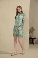 NATHALIE SILK DRESS