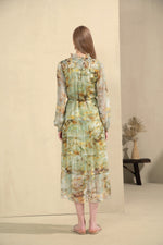 NINETTE SILK LONG DRESS