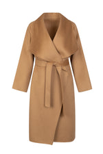 LUMI MERINO WOOL WRAP COAT