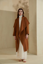 LUMI MERINO WOOL WRAP COAT