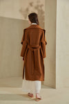 LUMI MERINO WOOL WRAP COAT