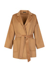 NOELLE MERINO WRAP SHORT COAT