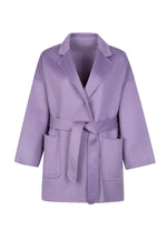 NOELLE MERINO WRAP SHORT COAT