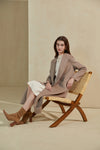 JANARA CASHMERE WRAP COAT