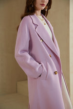 GWENYTH MERINO WOOL WRAP COAT