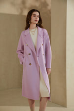 GWENYTH MERINO WOOL WRAP COAT