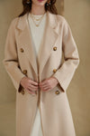 GWENYTH MERINO WOOL WRAP COAT