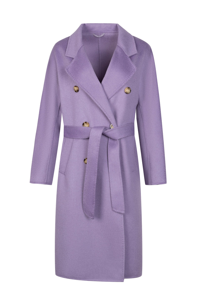 GWENYTH MERINO WOOL WRAP COAT