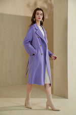 GWENYTH MERINO WOOL WRAP COAT