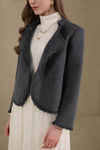 BLANCHE MERINO WOOL SHORT COAT