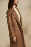 SERENA CAMEL WOOL COAT