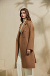 SERENA CAMEL WOOL COAT