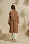 SERENA CAMEL WOOL COAT