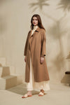 SELENA CAMEL WOOL COAT