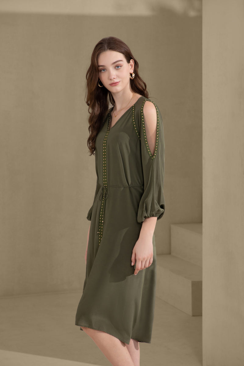 TAHARI SILK LONG DRESS