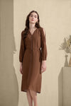 TAHARI SILK LONG DRESS