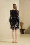 OLIVIANE EMBROIDERED SHORT DRESS