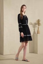 ROSANTICA EMBROIDERED DRESS