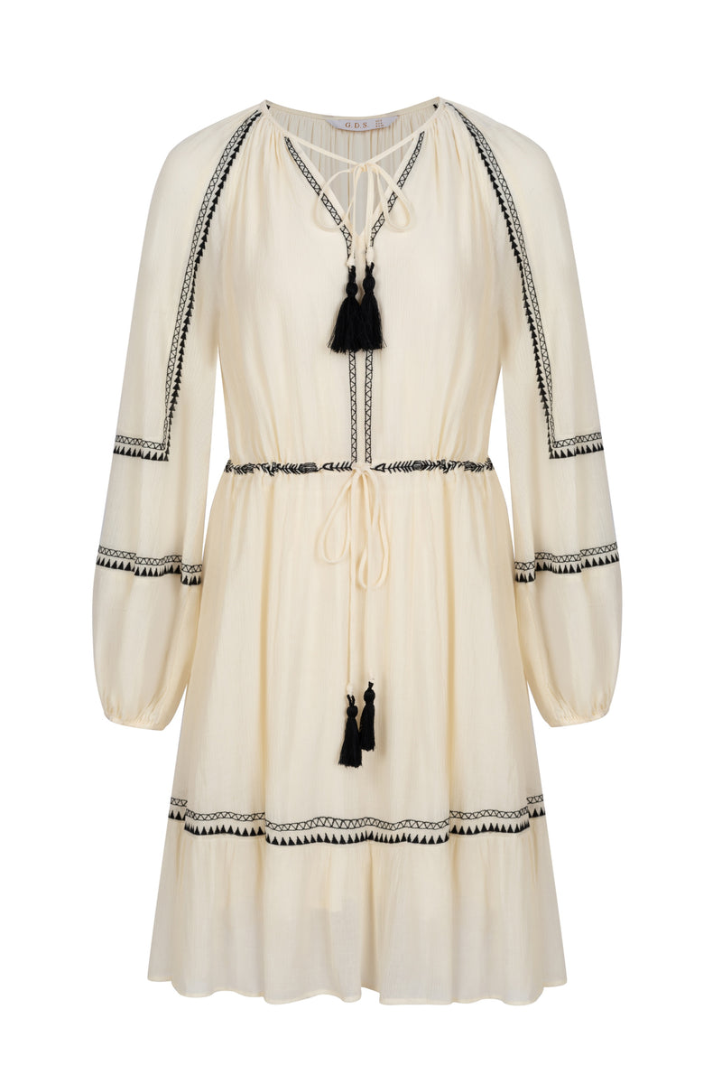 ROSANTICA EMBROIDERED DRESS