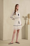 ROSANTICA EMBROIDERED DRESS