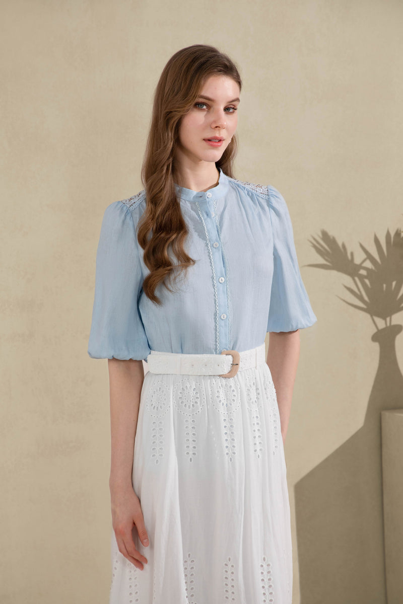 LAYLA LINEN BLOUSE