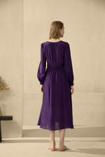 ARIANA SILK LONG DRESS