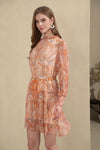 NATHALIE SILK DRESS