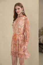 NATHALIE SILK DRESS