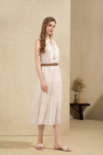 LYDIE TENCEL LINEN LONG DRESS