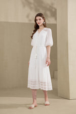 LUNA COTTON LONG DRESS