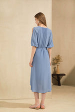 TAHARI SILK LONG DRESS