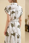 FLEUR PRINTED LONG DRESS