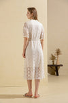 SALLIE EMBROIDERED DRESS